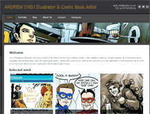 Tablet Screenshot of andrewchiu.co.uk